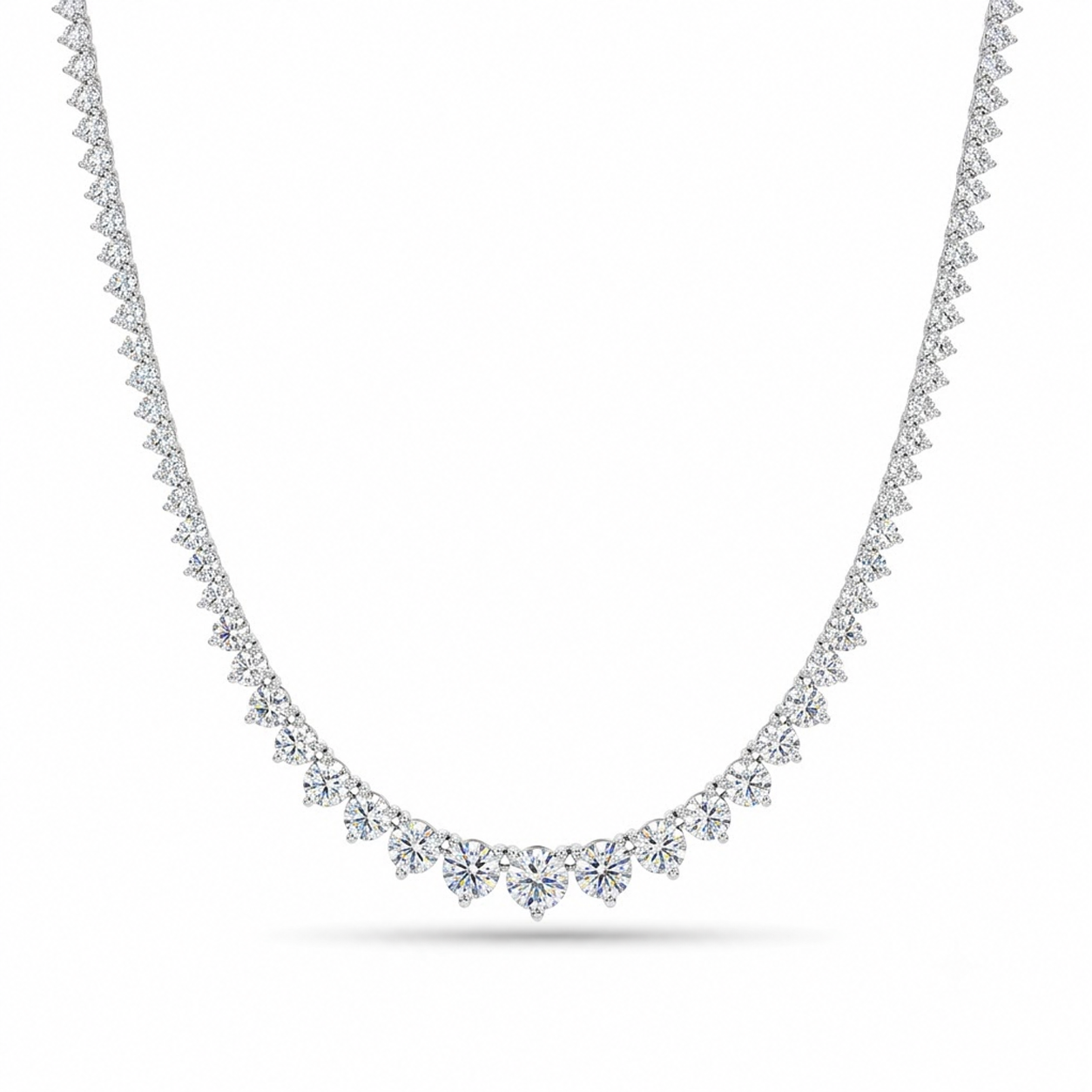 13 carats Signature Riviera Eco Diamonds Tennis Necklace