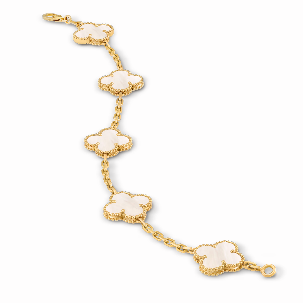 Van Cleef Alhambra Mother of Pearl Bracelet
