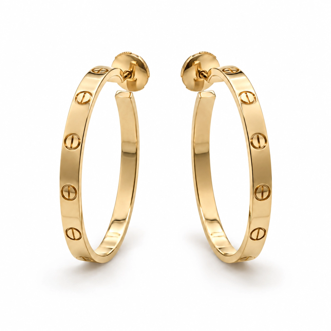 Cartier Love Hoop Earrings