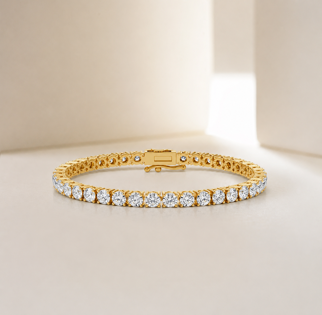 Athena Classic Eco Diamonds Tennis Bracelet