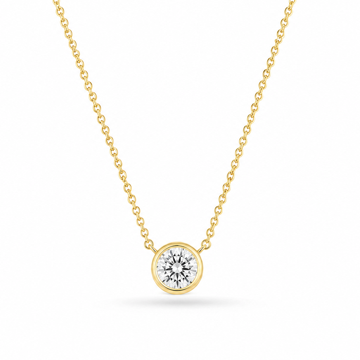 Solo Diamond Solitaire Pendant