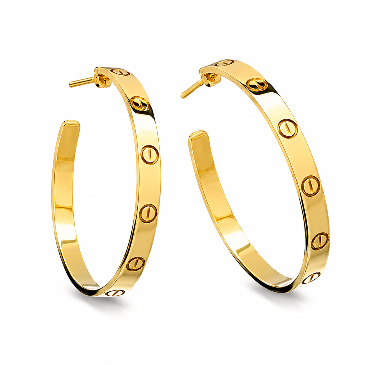 Cartier Love Hoop Earrings