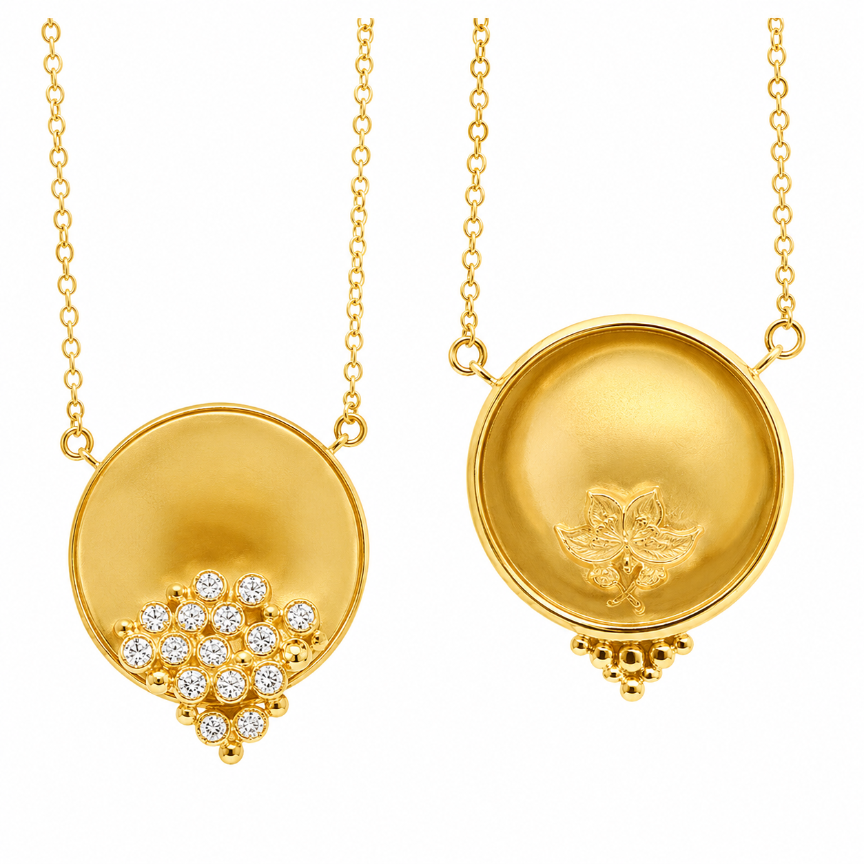 Abundance Gold Diamond Necklace