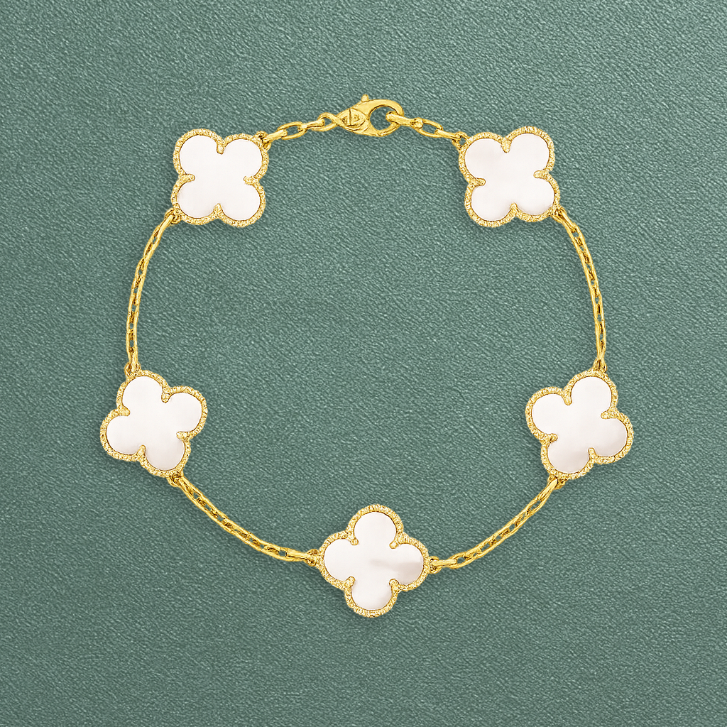 Van Cleef Alhambra Mother of Pearl Bracelet