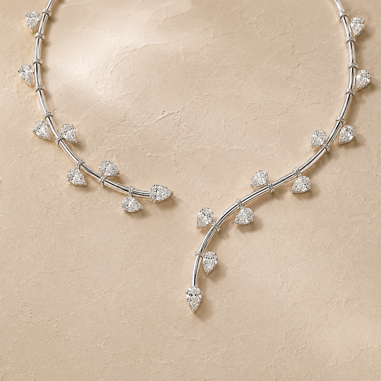 Diamond Ivy Collier Necklace